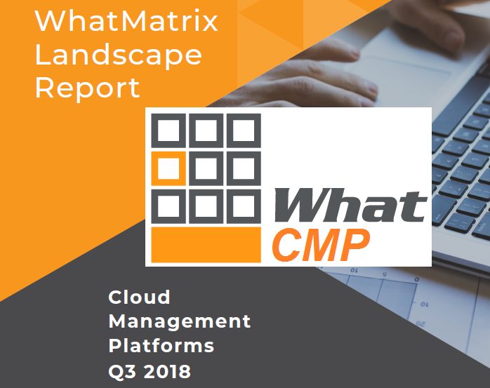 The WhatMatrix CMP Landscape Report Q3 2018 is here!